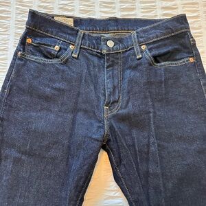 Levi's 512 Dark Indigo Straight Jeans *Like New*